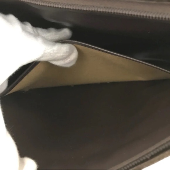 Authentic Burberrys Check Beige Nylon Poach Clutch Bag - Picture 10 of 11